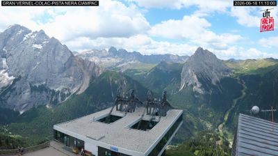 immagine della webcam nei dintorni di Selva di Val Gardena: webcam Penia di Canazei