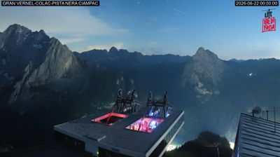 immagine della webcam nei dintorni di Falcade: webcam Penia di Canazei
