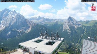 immagine della webcam nei dintorni di Caviola: webcam Penia di Canazei