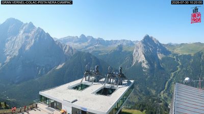 immagine della webcam nei dintorni di Soraga di Fassa: webcam Penia di Canazei