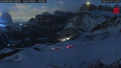immagine della webcam nei dintorni di Livinallongo del Col di Lana: webcam Cima Pisciadu'