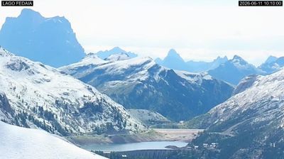 immagine della webcam nei dintorni di Santa Cristina Valgardena: webcam Alba di Canazei