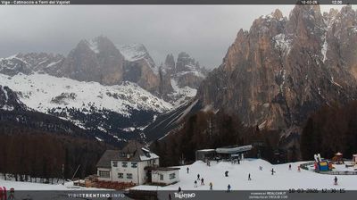 immagine della webcam nei dintorni di Pampeago: webcam Vigo Ciampedie