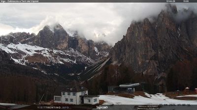 immagine della webcam nei dintorni di Alpe di Siusi: webcam Vigo Ciampedie