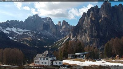 immagine della webcam nei dintorni di Predazzo: webcam Vigo Ciampedie