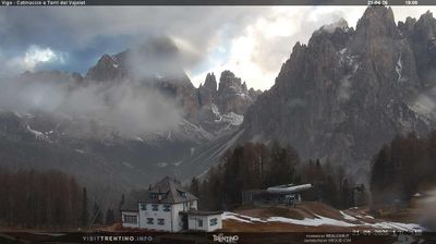 immagine della webcam nei dintorni di Vigo di Fassa: webcam Vigo Ciampedie