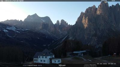 immagine della webcam nei dintorni di Varena: webcam Vigo Ciampedie