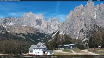immagine della webcam nei dintorni di Pera di Fassa: webcam Vigo Ciampedie