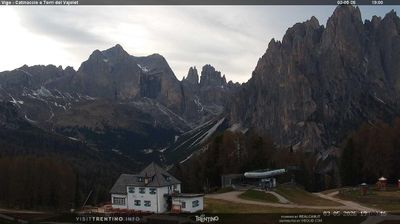 immagine della webcam nei dintorni di Nova Levante: webcam Vigo Ciampedie