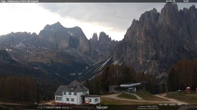 immagine della webcam nei dintorni di Nova Levante: webcam Vigo Ciampedie