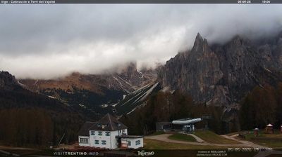 immagine della webcam nei dintorni di Siusi allo Sciliar: webcam Vigo Ciampedie