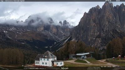 immagine della webcam nei dintorni di Cima Portavescovo: webcam Vigo Ciampedie