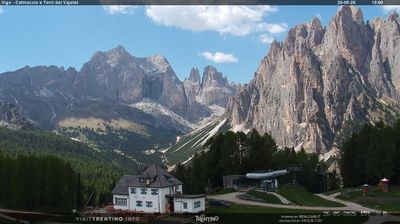 immagine della webcam nei dintorni di Campitello di Fassa: webcam Vigo Ciampedie