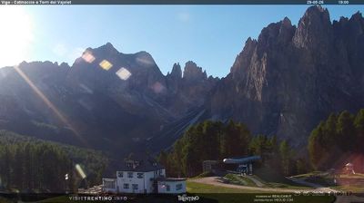 immagine della webcam nei dintorni di Ciampac Alba: webcam Vigo Ciampedie