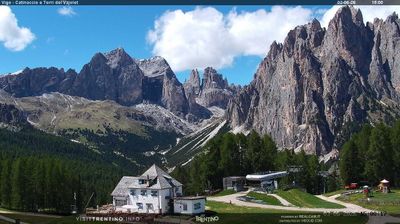 immagine della webcam nei dintorni di Moena: webcam Vigo Ciampedie