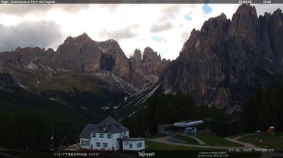 immagine della webcam nei dintorni di Canazei: webcam Vigo Ciampedie