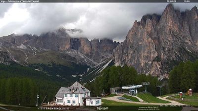 immagine della webcam nei dintorni di Vigo di Fassa: webcam Vigo Ciampedie