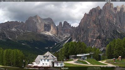 immagine della webcam nei dintorni di Castelrotto: webcam Vigo Ciampedie