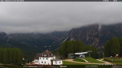 immagine della webcam nei dintorni di Predazzo: webcam Vigo Ciampedie