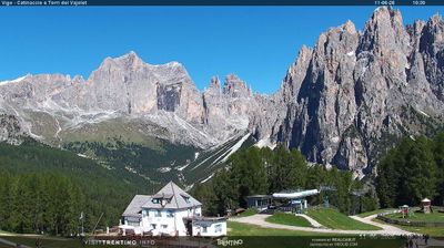 immagine della webcam nei dintorni di Alpe di Siusi: webcam Vigo Ciampedie