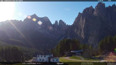 immagine della webcam nei dintorni di Pozza di Fassa: webcam Vigo Ciampedie