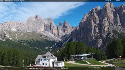 immagine della webcam nei dintorni di Alpe di Siusi: webcam Vigo Ciampedie