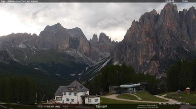 immagine della webcam nei dintorni di Campitello di Fassa: webcam Vigo Ciampedie