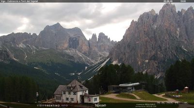 immagine della webcam nei dintorni di Siusi allo Sciliar: webcam Vigo Ciampedie