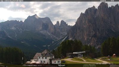 immagine della webcam nei dintorni di Nova Levante: webcam Vigo Ciampedie