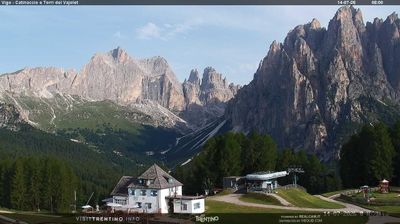 immagine della webcam nei dintorni di Ciampac Alba: webcam Vigo Ciampedie