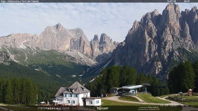 immagine della webcam nei dintorni di Pozza di Fassa: webcam Vigo Ciampedie