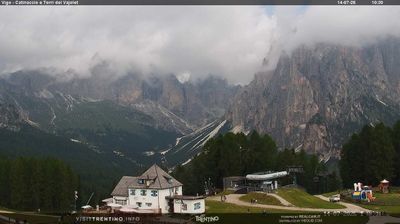 immagine della webcam nei dintorni di Moena: webcam Vigo Ciampedie