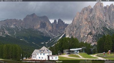 immagine della webcam nei dintorni di Moena: webcam Vigo Ciampedie