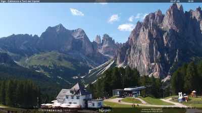 immagine della webcam nei dintorni di Castelrotto: webcam Vigo Ciampedie
