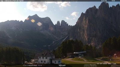 immagine della webcam nei dintorni di Castelrotto: webcam Vigo Ciampedie