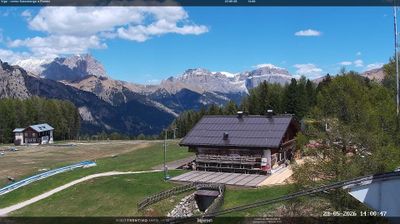 immagine della webcam nei dintorni di Campitello di Fassa: webcam Vigo di Fassa