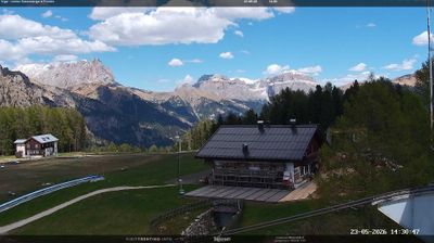 immagine della webcam nei dintorni di Campitello di Fassa: webcam Vigo di Fassa