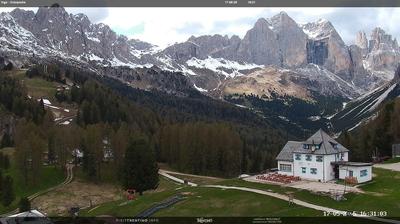 Preview delle webcam di Vigo di Fassa: Roda di Vaèl - Rosengarten group