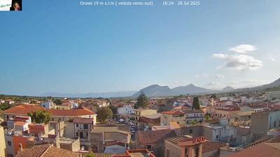 immagine della webcam nei dintorni di Cala Gonone: webcam Orosei