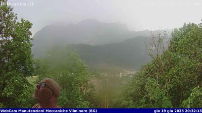 immagine della webcam nei dintorni di Dosso Pasò: webcam Vilminore di Scalve