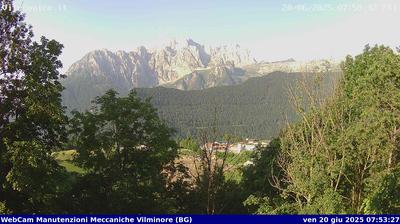 immagine della webcam nei dintorni di Prestine: webcam Vilminore di Scalve