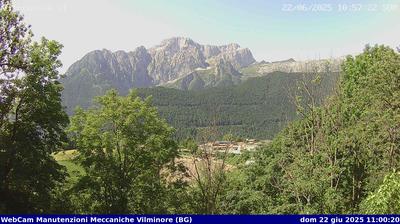immagine della webcam nei dintorni di Schilpario: webcam Vilminore di Scalve