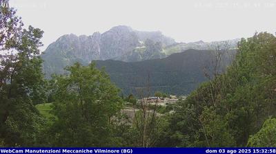 immagine della webcam nei dintorni di Malga Polzone: webcam Vilminore di Scalve