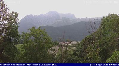 immagine della webcam nei dintorni di Bratto: webcam Vilminore di Scalve