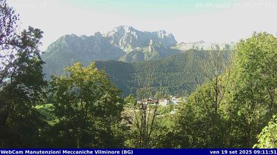 immagine della webcam nei dintorni di Prestine: webcam Vilminore di Scalve