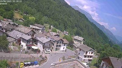 immagine della webcam nei dintorni di Groscavallo: webcam Balme