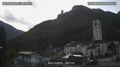 immagine della webcam nei dintorni di Scopello: webcam Boccioleto