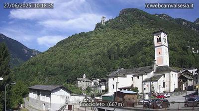 immagine della webcam nei dintorni di Alagna Valsesia: webcam Boccioleto
