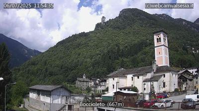 immagine della webcam nei dintorni di Scopa: webcam Boccioleto
