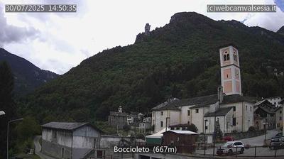 immagine della webcam nei dintorni di Rimasco: webcam Boccioleto